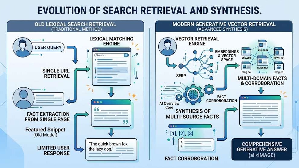 Evolution of Search Retrieval