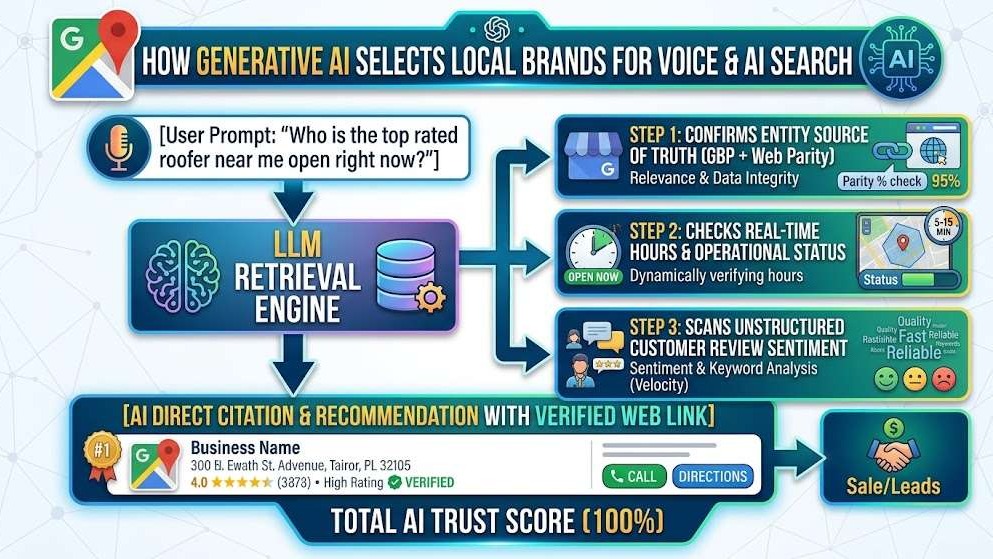 HOW GENERATIVE AI SELECTS LOCAL BRANDS