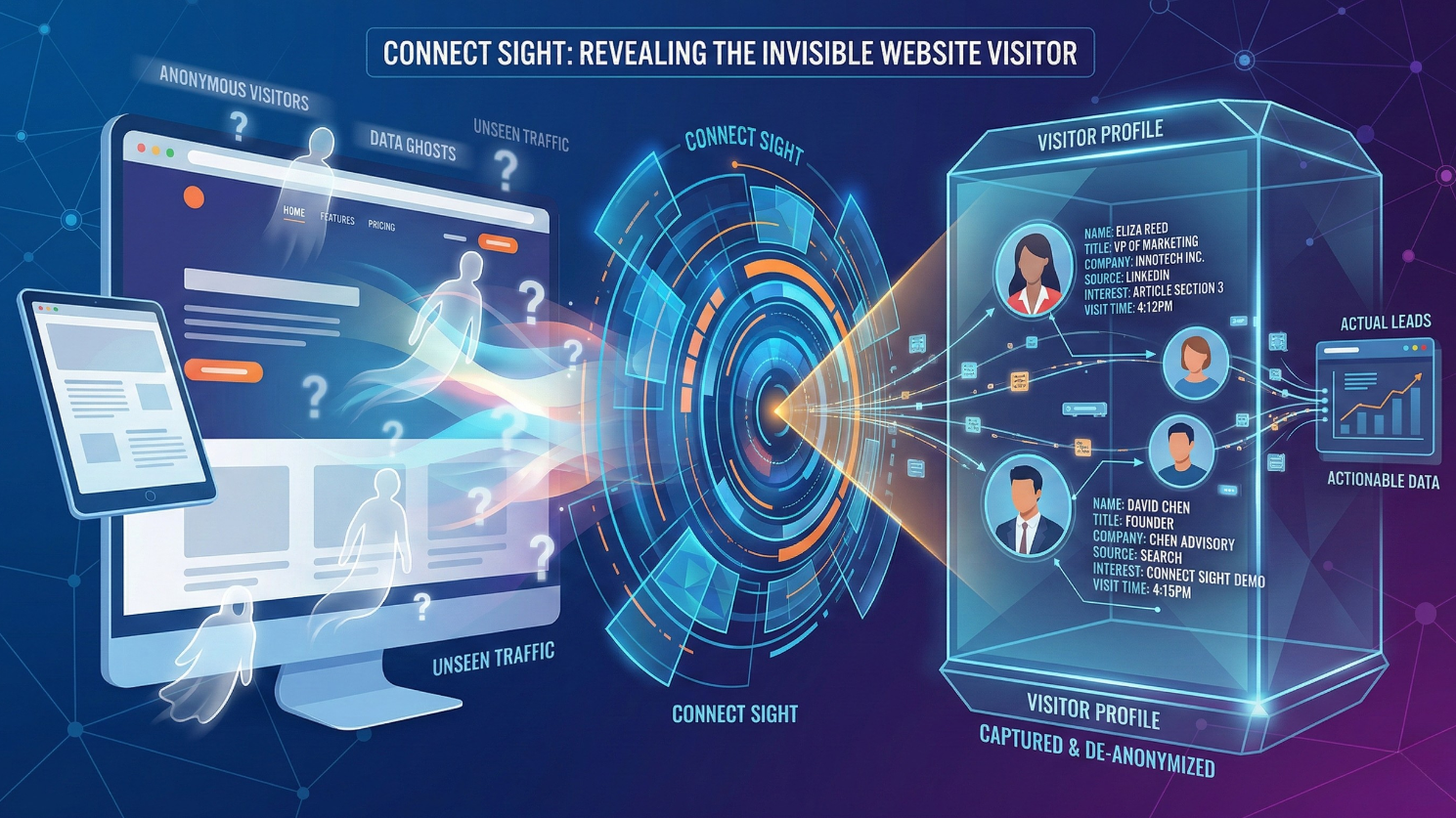 Connect Sight: Revealing The Invisible Website Visitor