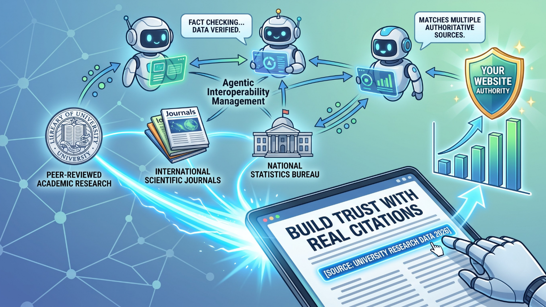 Build trust with real citations
