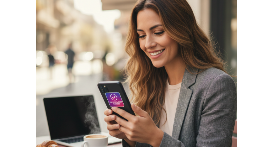 woman searching the internet