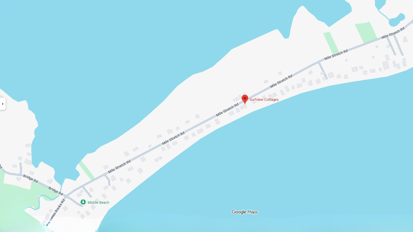 map to surfview cottages