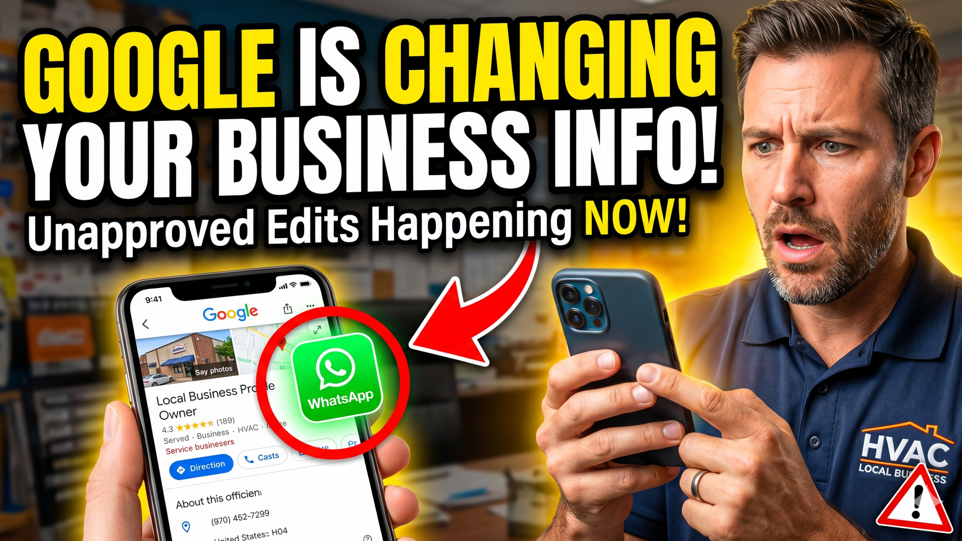 Google is changing your business info