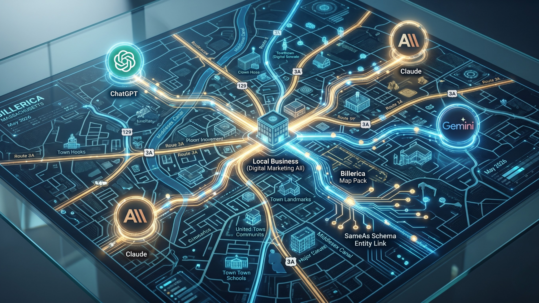 Local business entity mapping for AI search visibility.