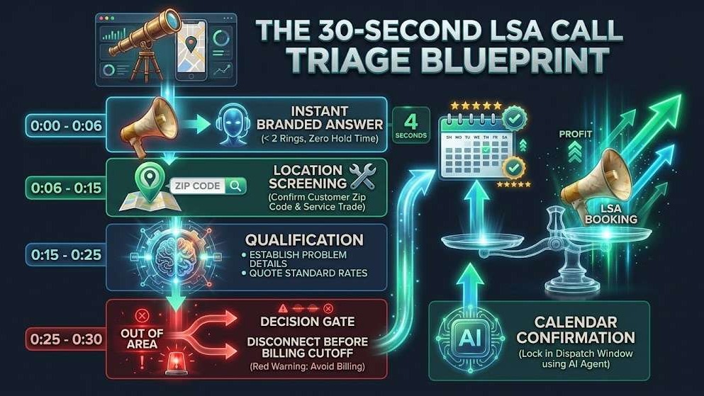 30 second LSA Call Triage Blueprint