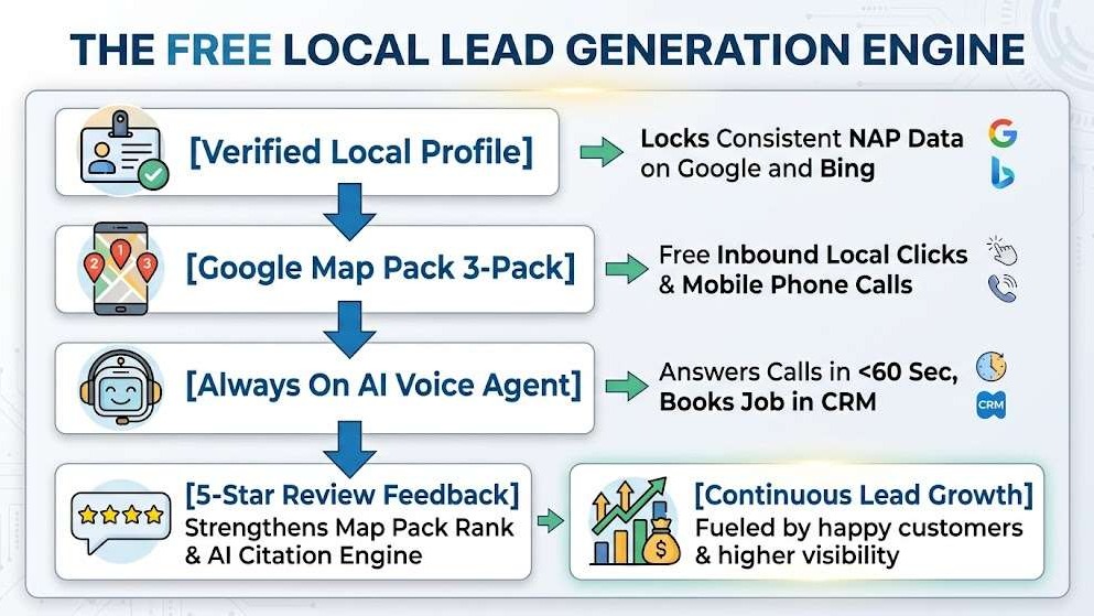 The free local lead generation engine
