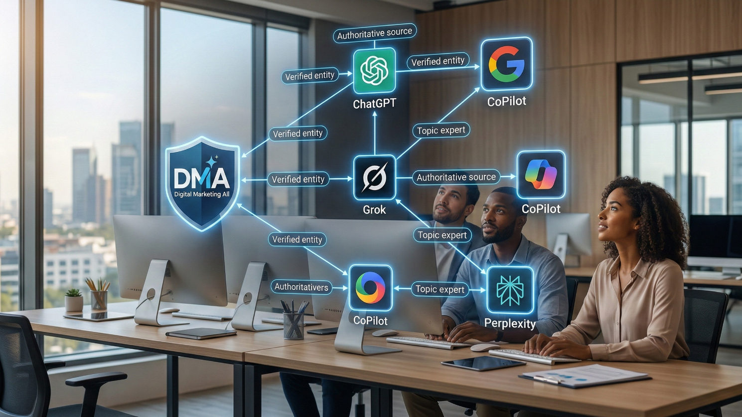 schema markup for AI visibility