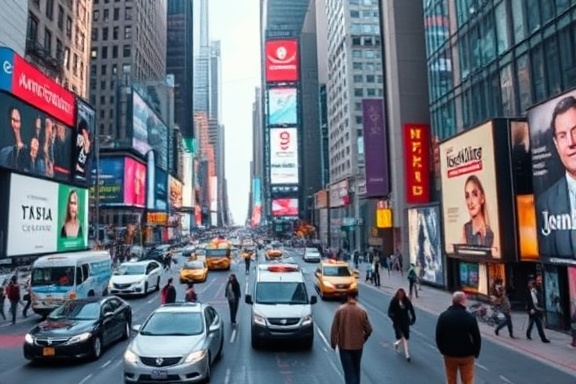 personalized ads, innovating flair, designing, photorealistic, metropolitan ad agency bustling with creatives, highly detailed, ad campaign mock-ups, UHD quality, sharp contrasts, bright lighting, shot with a 35mm lens.