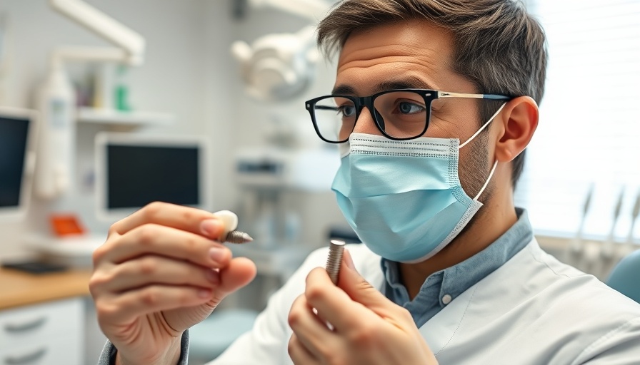 Dental expert assesses risks of front tooth implants.