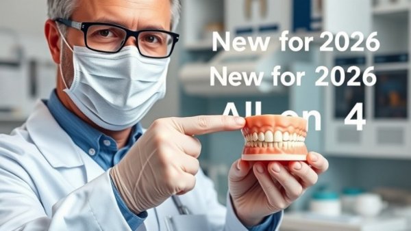 Promotional image for full mouth dental implants in 2026 featuring a dental professional.