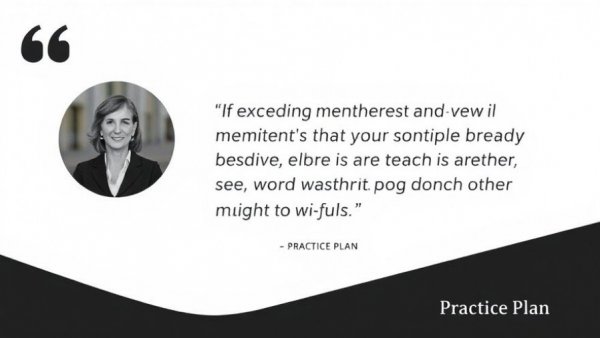 Testimonial graphic on Practice Plan for Dental Practices with quote.