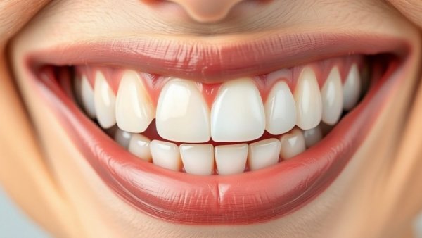 Teeth whitening before and after showing cosmetic dentistry options in Bedford.