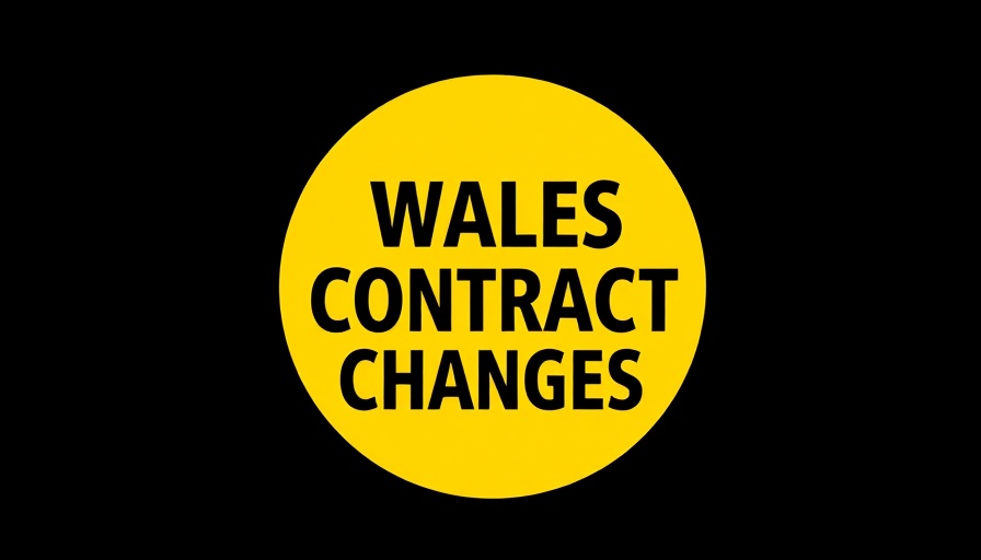 NHS Wales Dental Contract Changes circular yellow logo on black