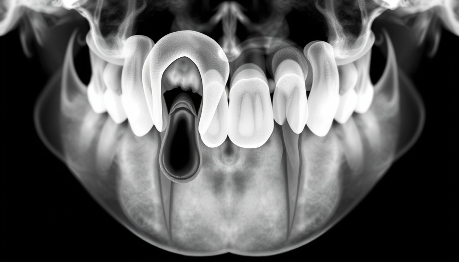 X-ray of root canal treatment in Ipswich molar.
