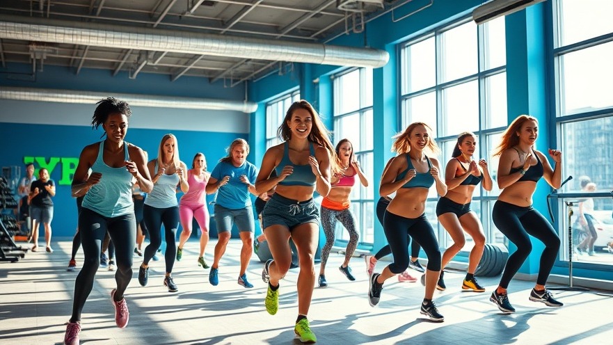 Dynamic gym scene showcasing franchise financing for multi-unit franchise growth.