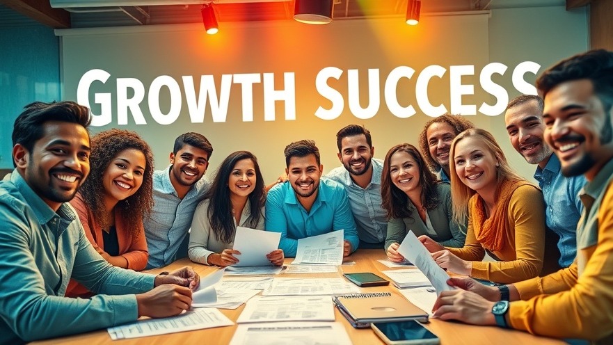Diverse franchise owners celebrate business expansion financing success with vibrant plans.