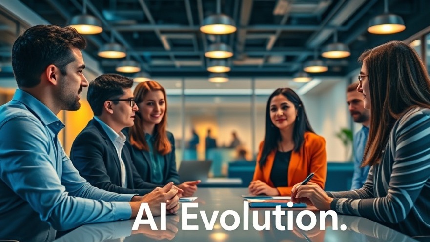Diverse professionals collaborating in a modern office, symbolizing AI-powered franchise growth.