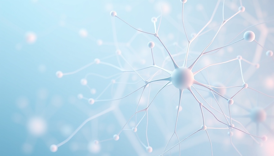 Abstract neural network representing AI in franchising.