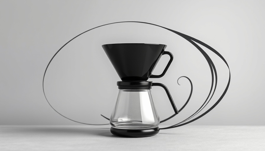 AI-Driven Automation Business Success Stories featuring a modern black coffee dripper.