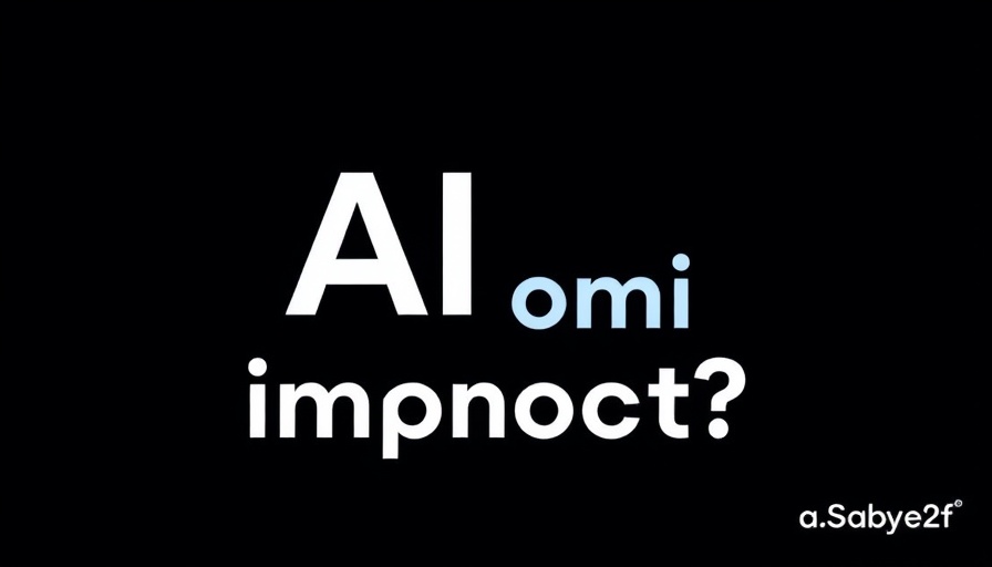 Bold graphic questioning AI's impact on economy, featured in franchising context