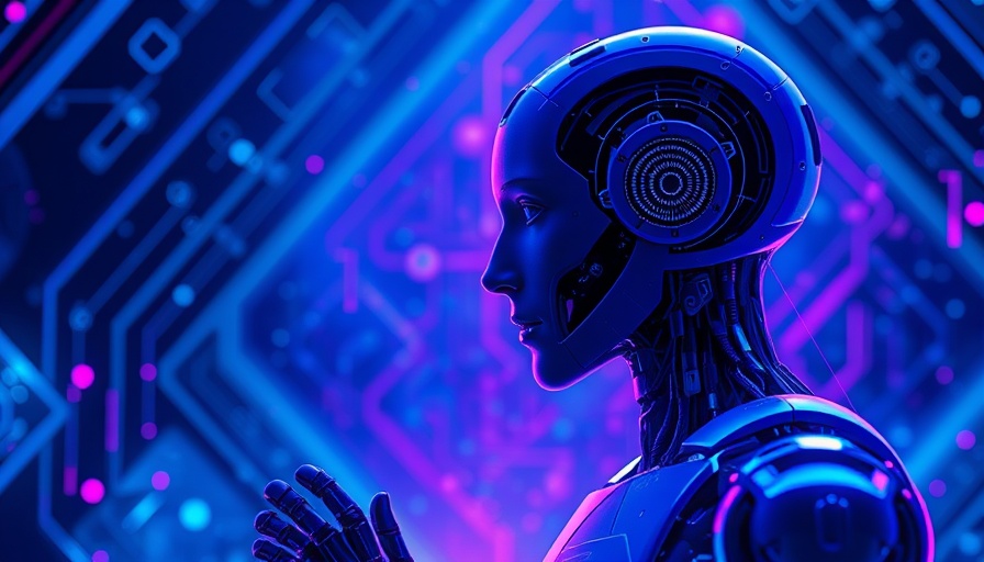 Abstract digital art depicting emotional attachments to AI, human and robot interaction.