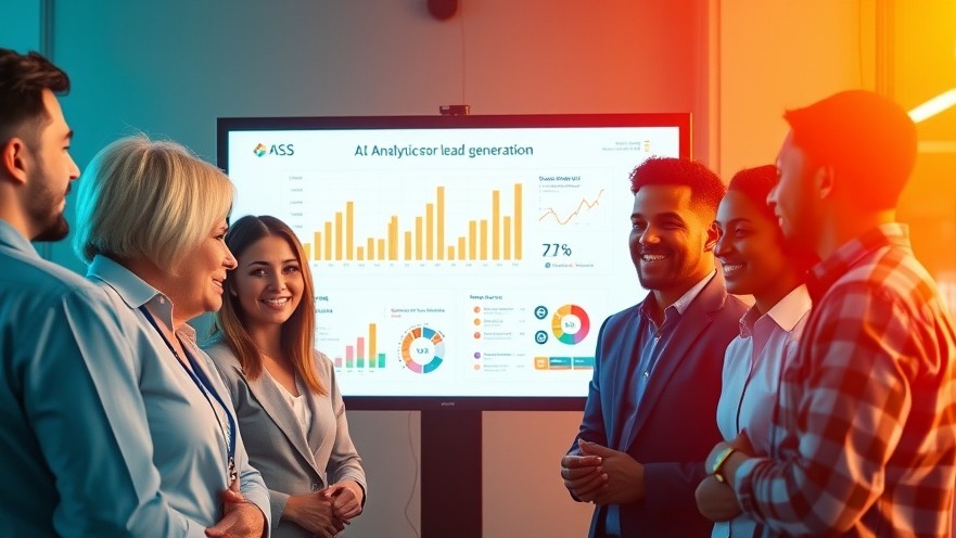 Diverse professionals using AI in franchising to enhance collaborative lead generation.