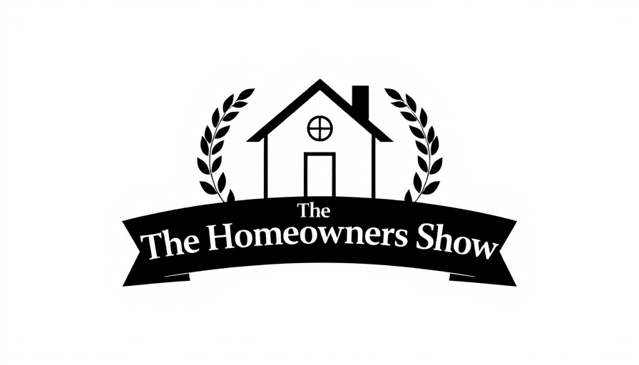 Monochrome Homeowners Show logo with house icon, Scam Company Exposed.