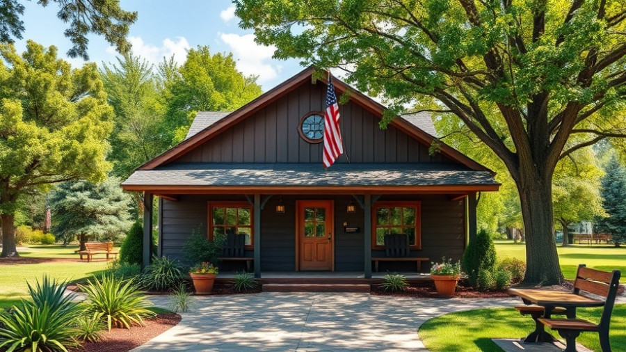Charming building at Hawks Nest State Park West Virginia