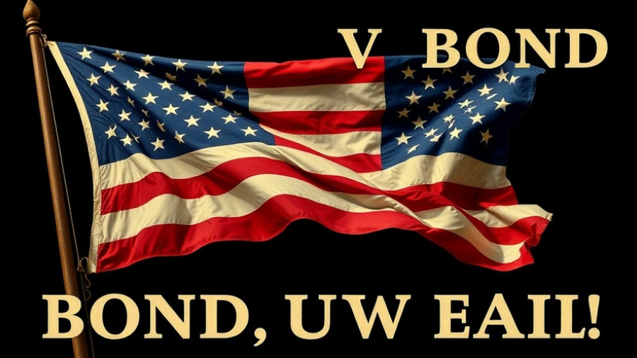 November 2025 I Bonds Inflation Rate: Vintage bond poster with flag.