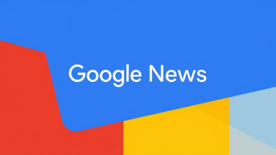 Google News logo in colorful design