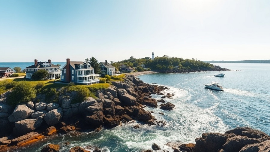Scenic view of coastal Marblehead, Massachusetts, a hidden gem.