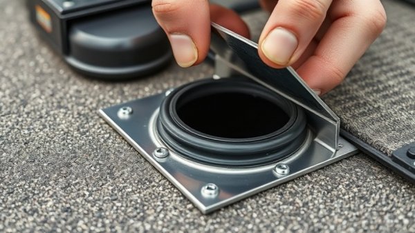Close-up of roof flashing, showcasing shortcuts in solar installations.