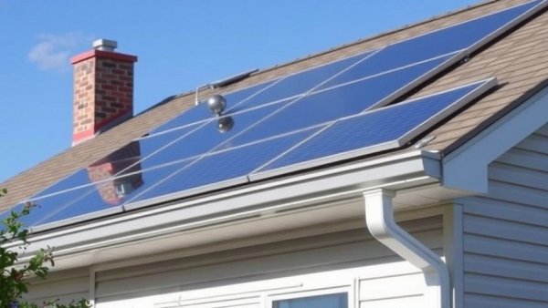 Are these solar panels to close to the gutters?