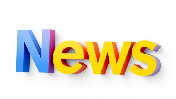 Colorful Google News logo design with layered cards.