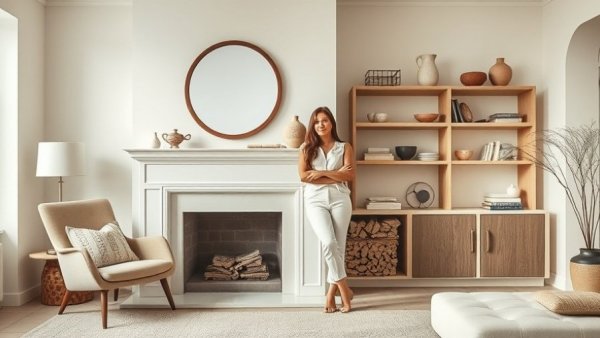 Affordable home decor products under $150 in stylish living room.