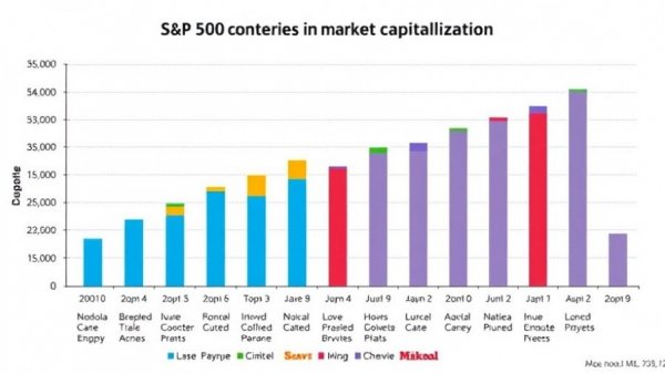 Changes in top 10 S&P 500 companies over decades by JP Morgan.