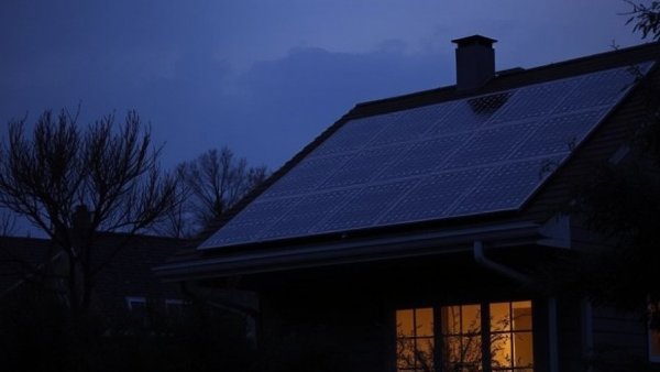 Lights flickering after solar?