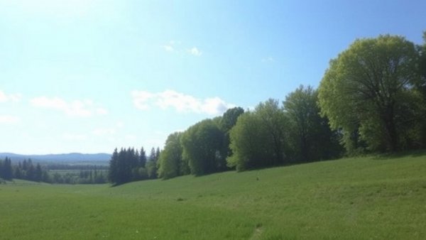 A rare, cloudless day today.