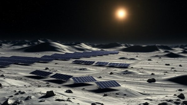 We used solar farm design software to plan a solar plant on the Moon