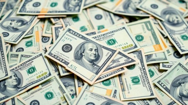 Close-up of US hundred dollar bills, high-yield savings rates April 2026.