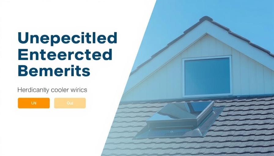 Unexpected Benefit of Solar: Significantly Cooler Attic!