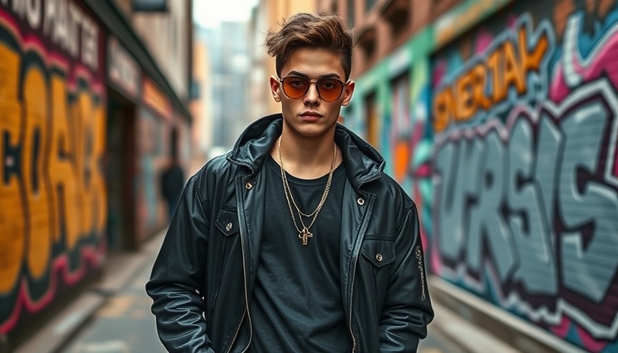 Style Shiloh Jean displayed in trendy urban attire.