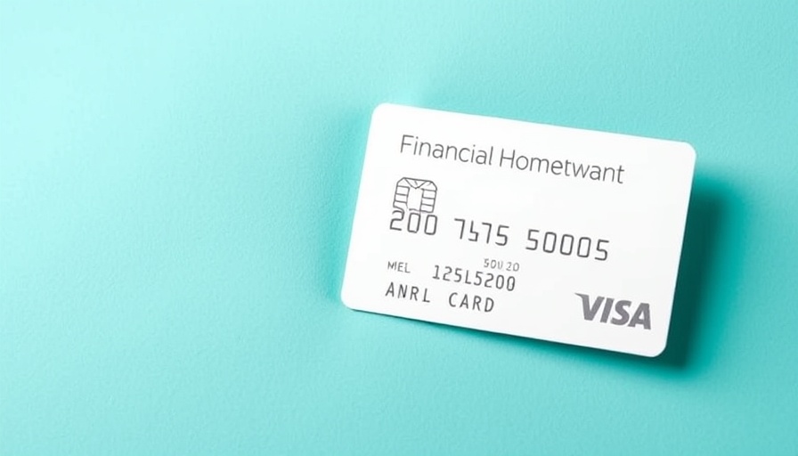 Modern Mesa Homeowners Card displaying mortgage rewards benefits.
