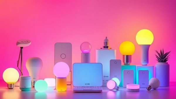 Colorful display of Govee smart lighting deals on a vibrant background.