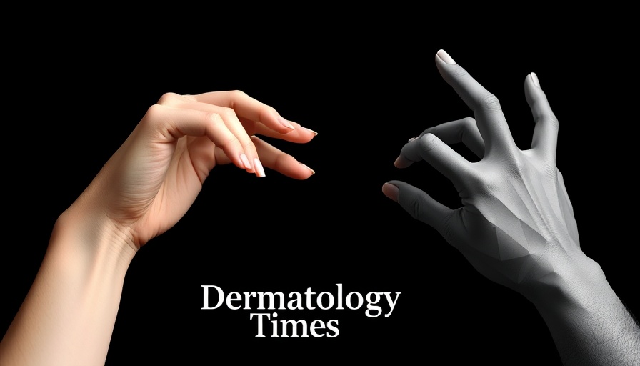 Stylized polygonal hands for Vitiligo Treatments 2024 theme.