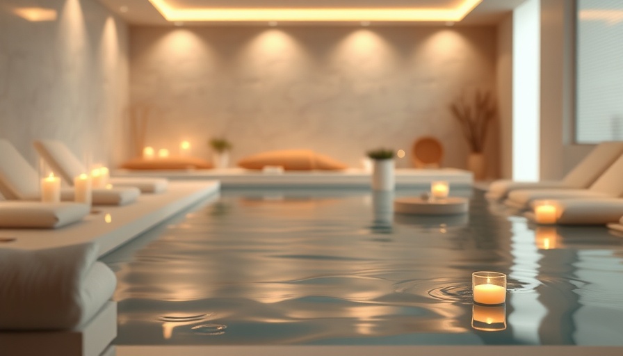 Serene spa setting for Nefertiti Lift treatment.