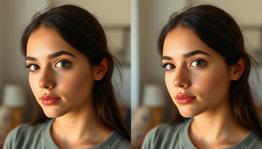 Black Friday beauty deals transformation before and after makeup.