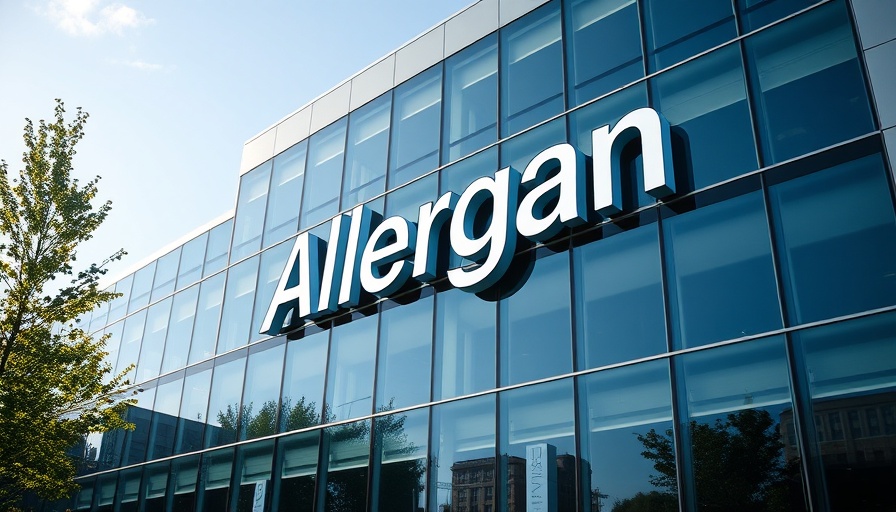 Allergan Medical Institute training centers office building exterior.