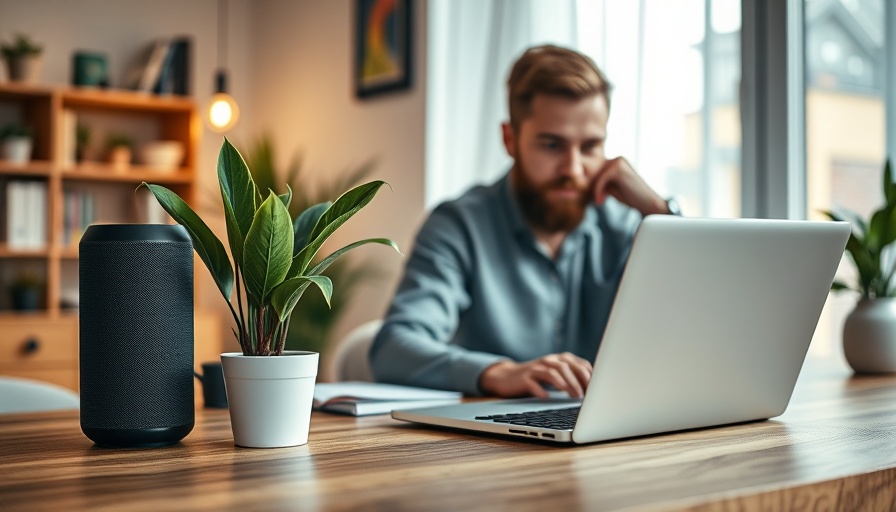 Voice assistants in a home office for enhanced safety