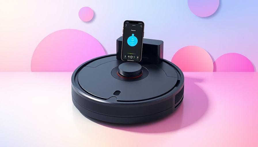 Dreame X40 Ultra robotic vacuum with smartphone and dock.